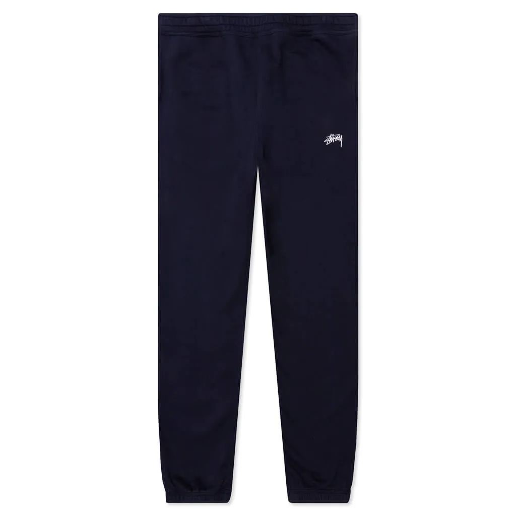 Stock Logo Pant - Navy