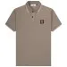 Stone Island Box Logo Polo Grey