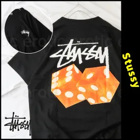 STUSSY  |Crew Neck Unisex Street Style Cotton Short Sleeves Oversized