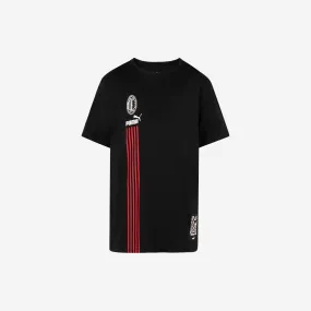 T-SHIRT MILAN BAMBINO CON STAMPE E PATCH