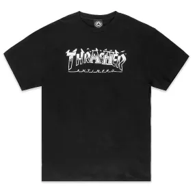 T-Shirt Thrasher Pigeon Mag X Antihero - Black - men´s