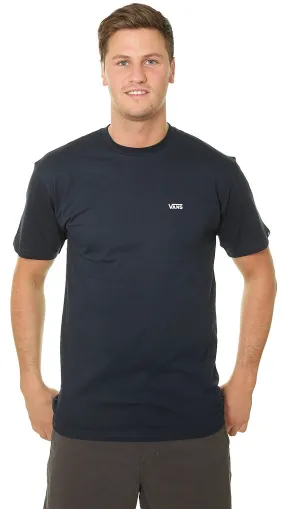 T-Shirt Vans Left Chest Logo - Navy/White - men´s