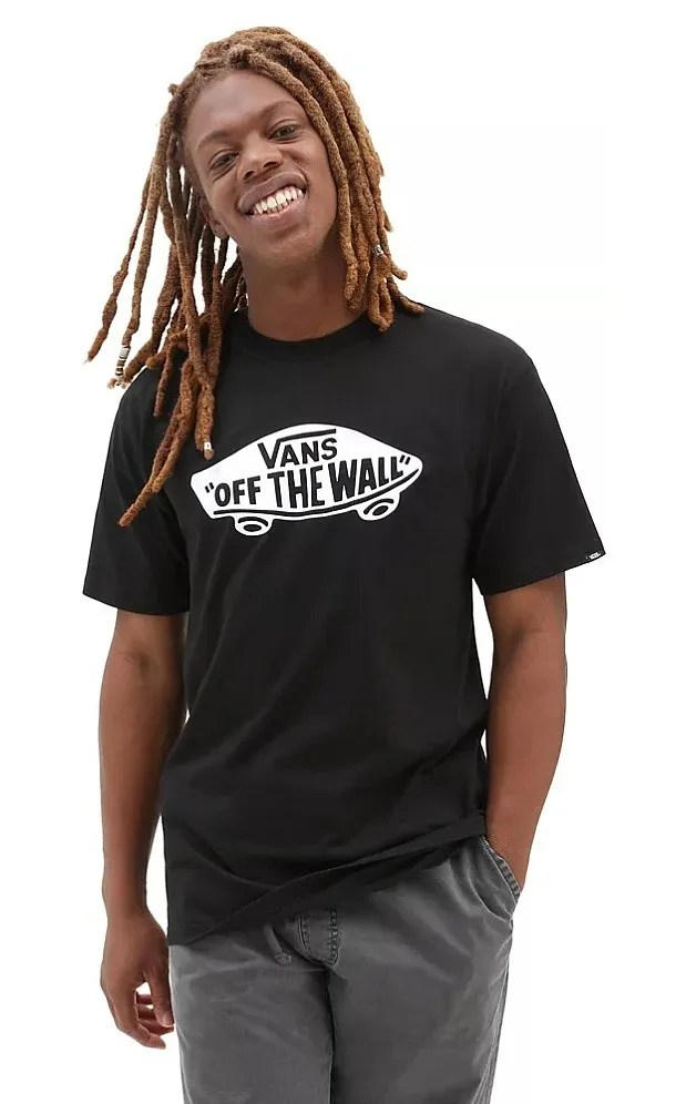 T-Shirt Vans OTW Classic Front - Black/White - men´s