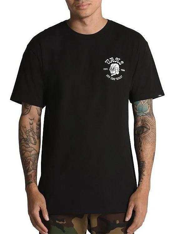 T-Shirt Vans Shaken Skull - Black - men´s