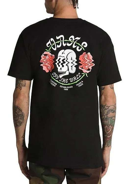 T-Shirt Vans Shaken Skull - Black - men´s