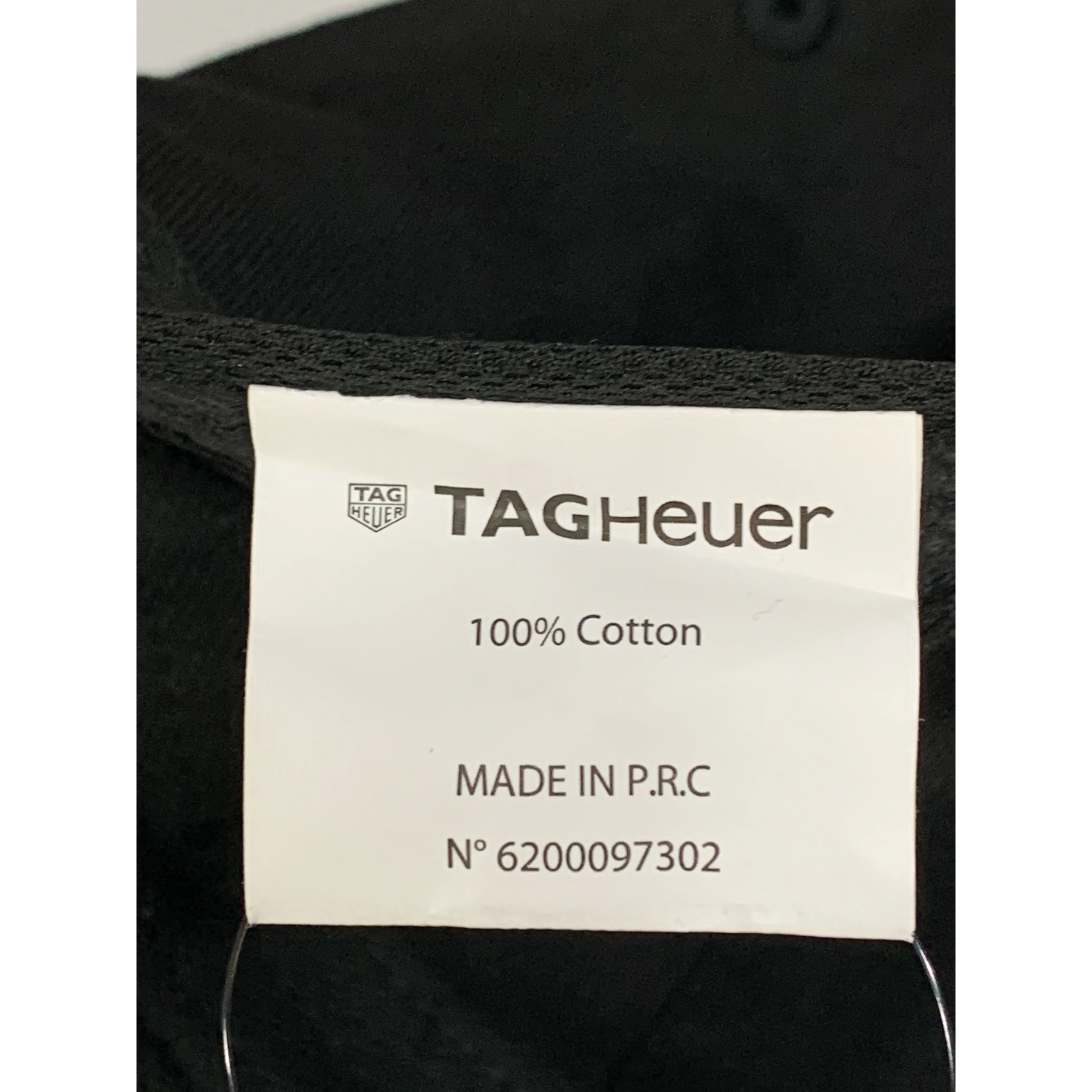 #TAGHeuer/Cap/FREE/BLK/Cotton