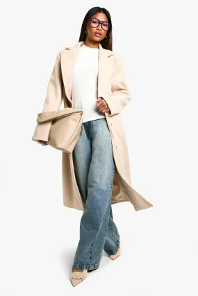 Tailored Wool Look Coat