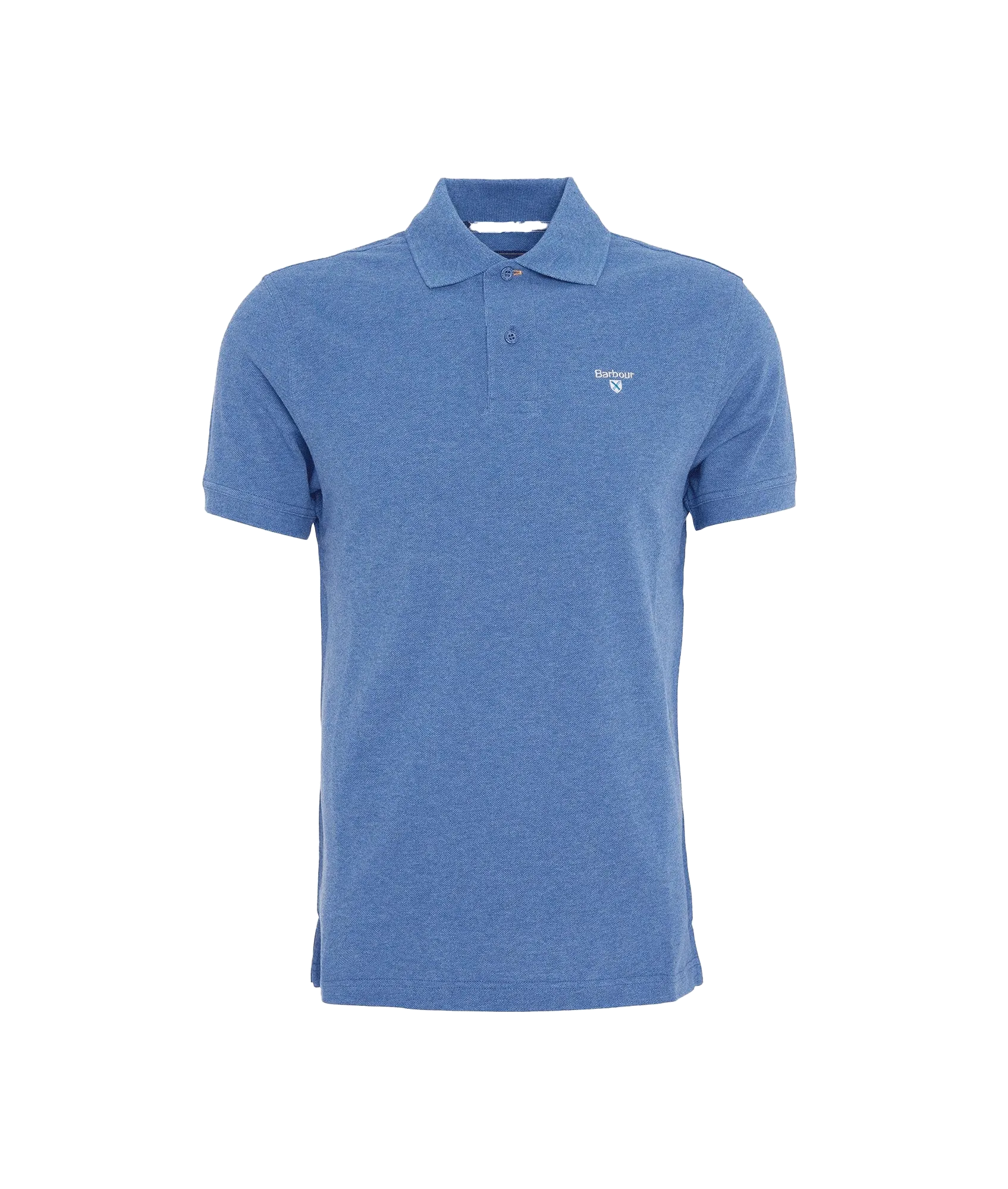 Tartan Pique Polo - Blue