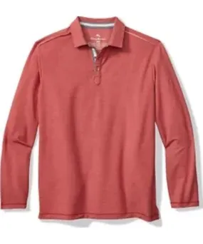 Tommy Bahama Men's Big & Tall Long Sleeve Coasta Vera Polo Shirt