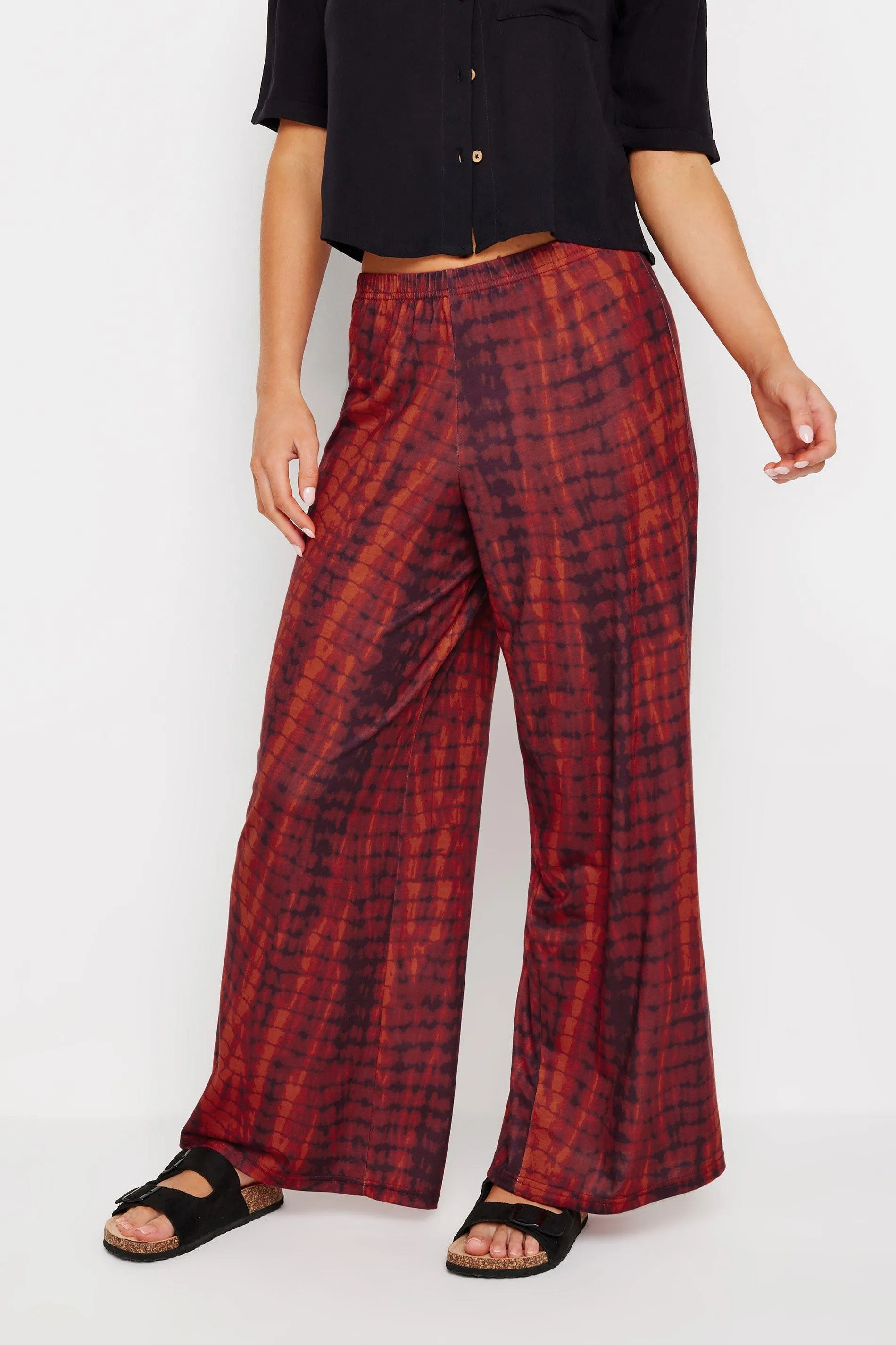 Trousers | Petite Wide Leg Trousers | PixieGirl