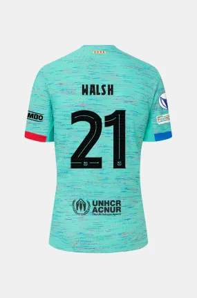 UWCL FC Barcelona third shirt 23/24 Player's Edition - WALSH