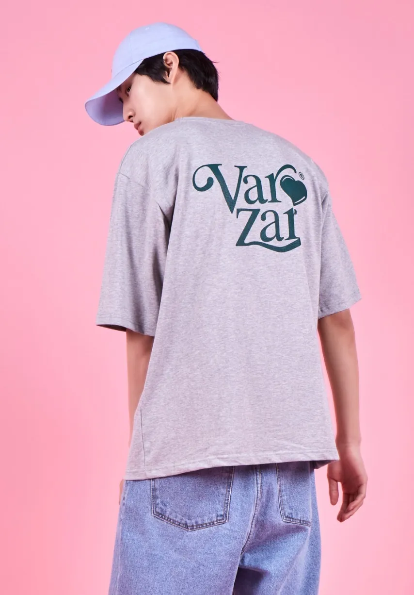 VARZAR  |Unisex Street Style U-Neck Cotton Short Sleeves Oversized