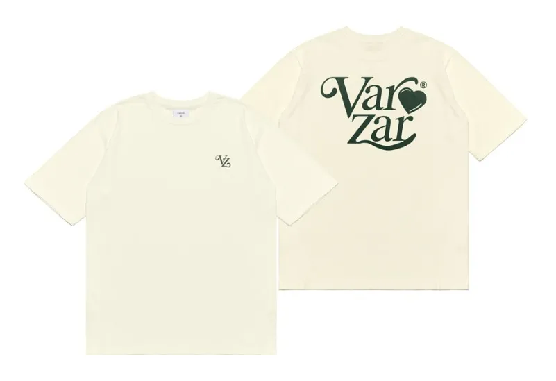 VARZAR  |Unisex Street Style U-Neck Cotton Short Sleeves Oversized