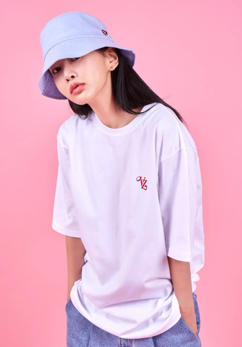 VARZAR  |Unisex Street Style U-Neck Cotton Short Sleeves Oversized