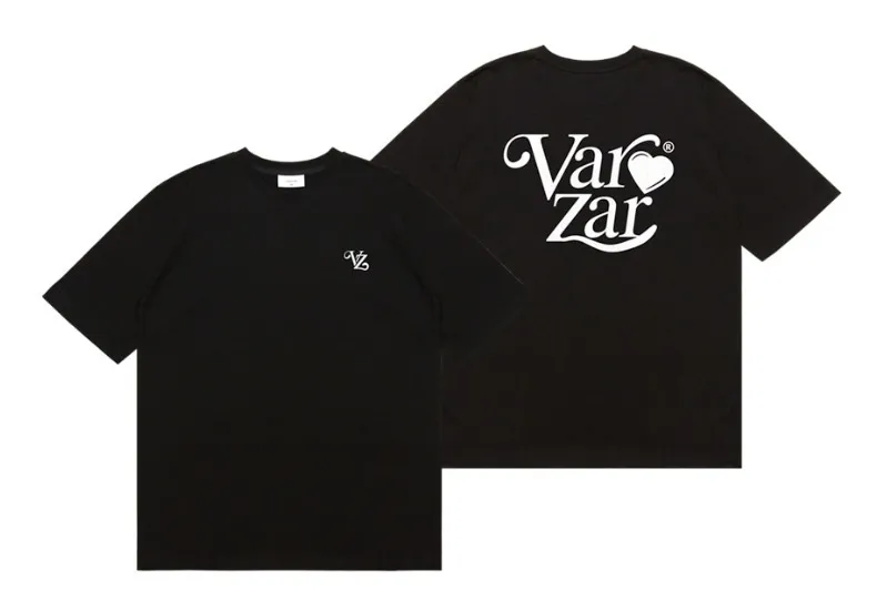 VARZAR  |Unisex Street Style U-Neck Cotton Short Sleeves Oversized