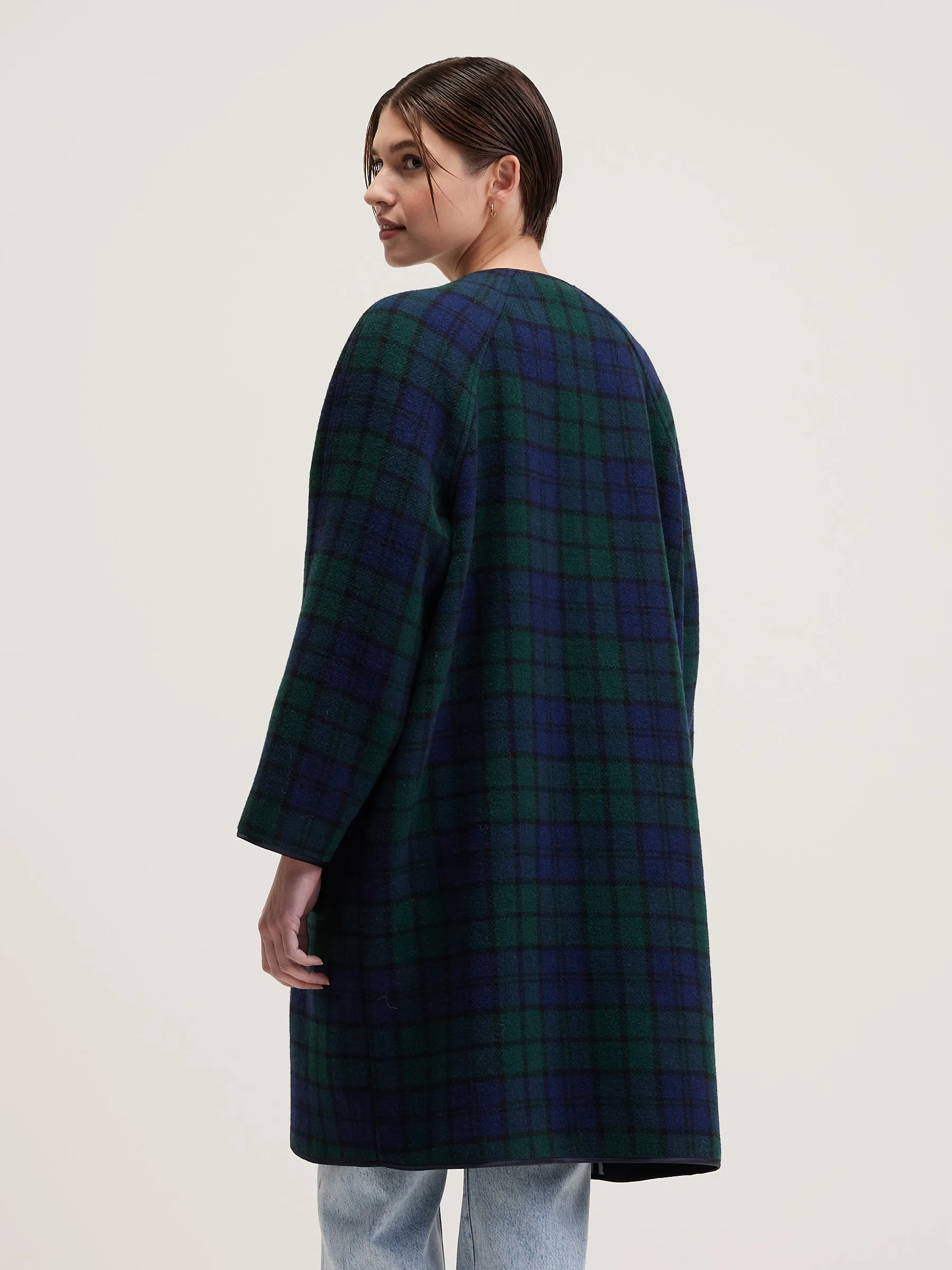 VENDEE COAT (242 / W / CHECK A)