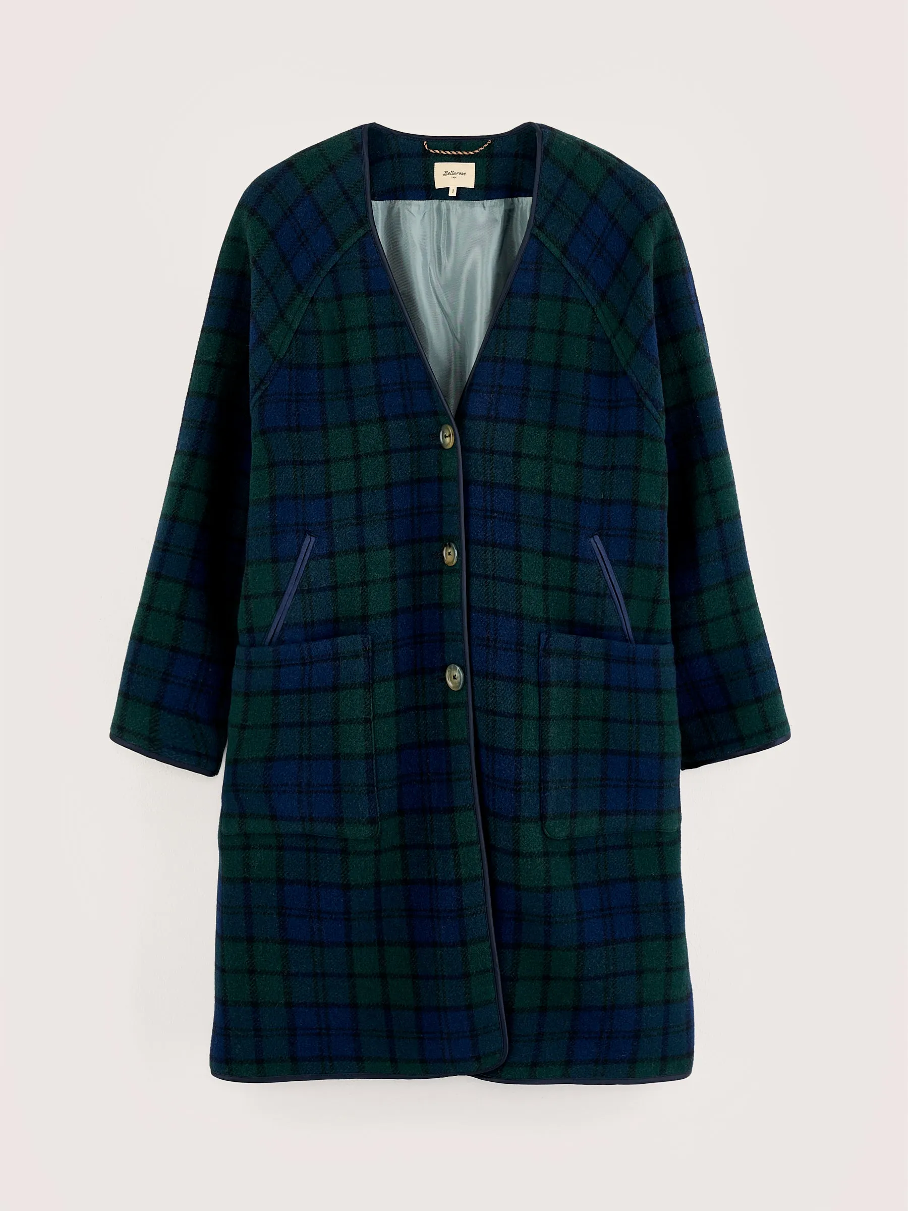 VENDEE COAT (242 / W / CHECK A)