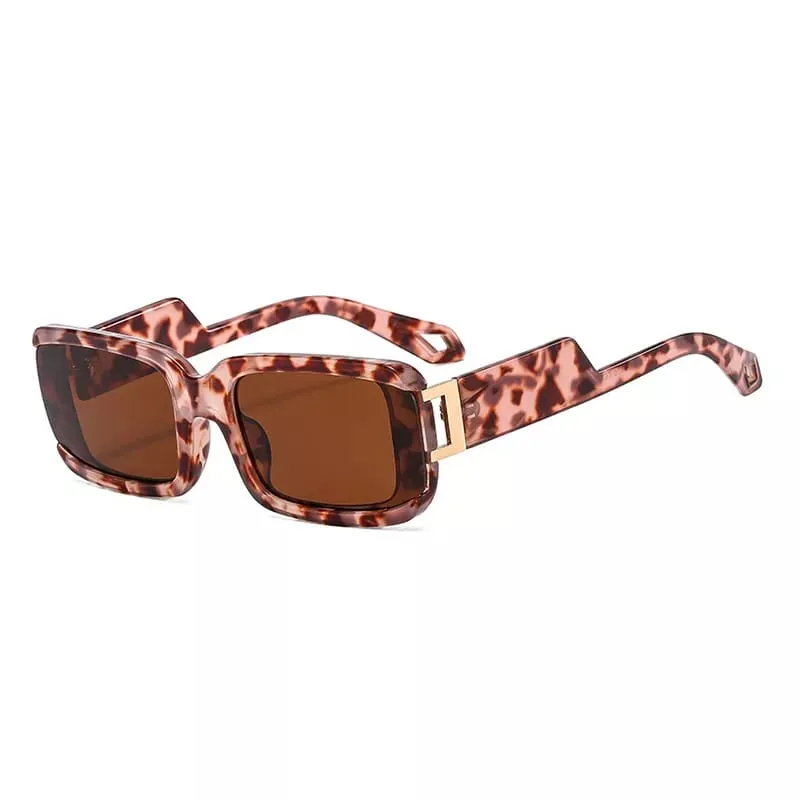 Vintage Retro Square Sunglasses.