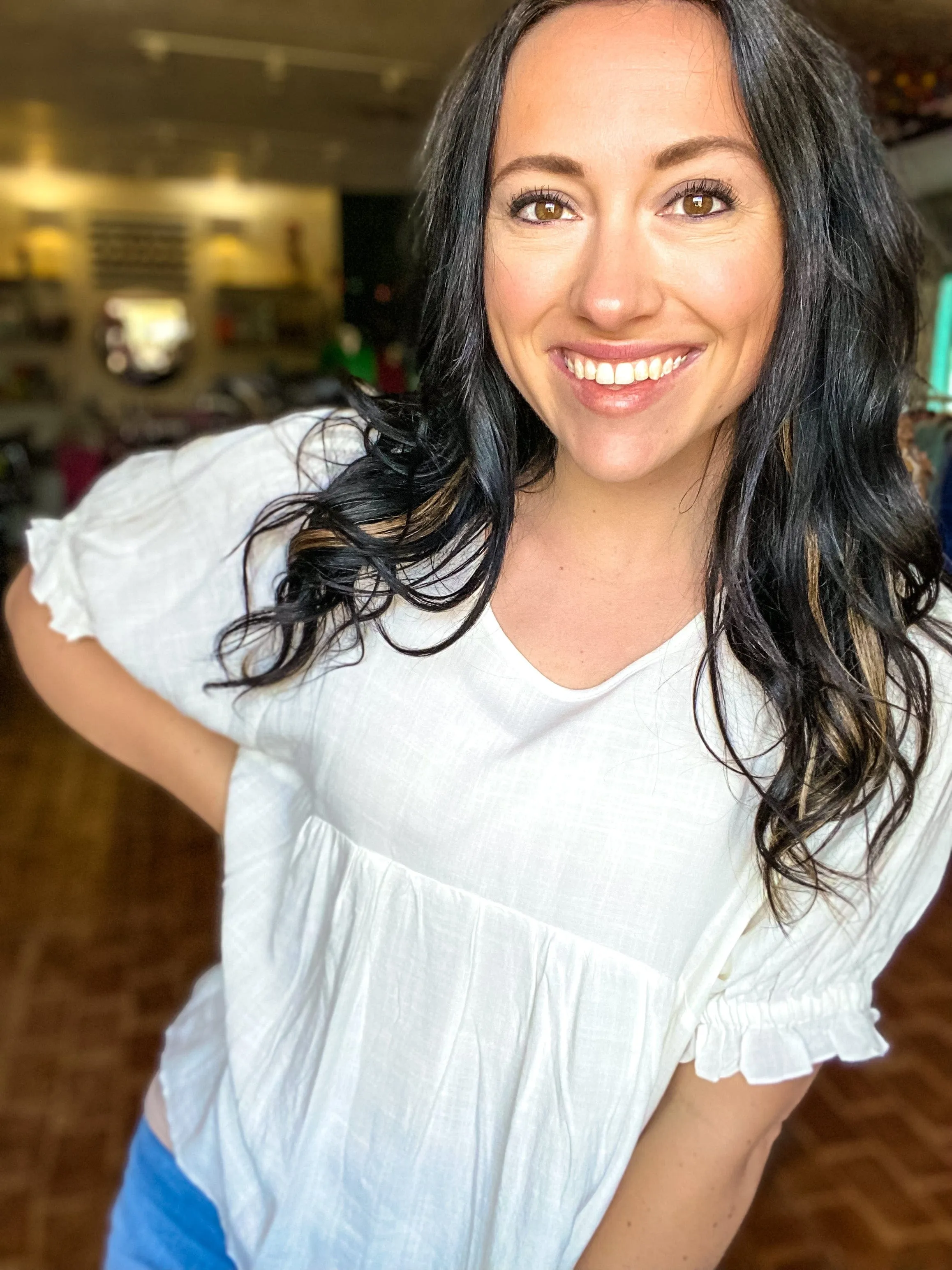 Vintage White Top