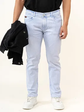 Washed Denim Men's Jeans