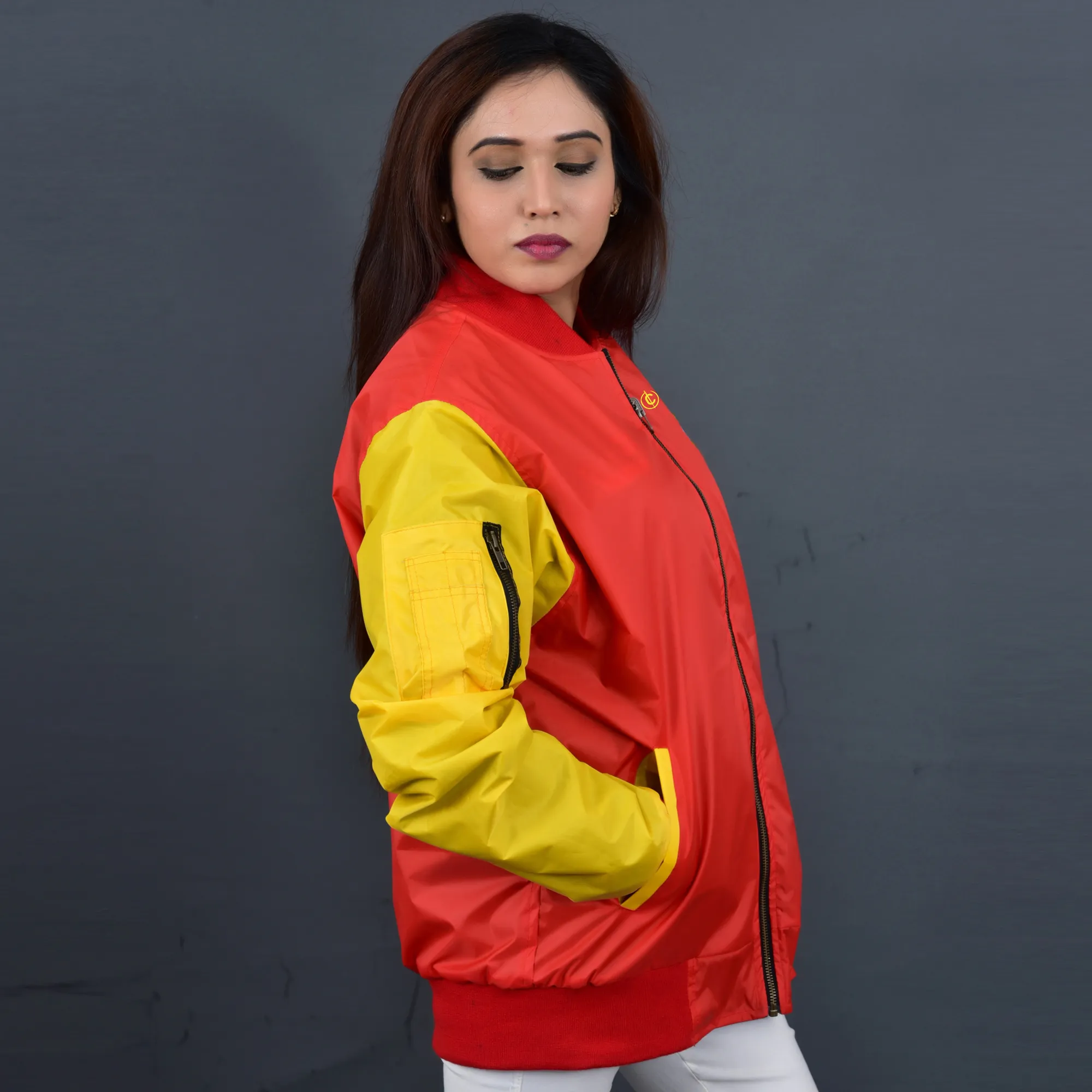 Women Bomber Jackets - Couro Wears