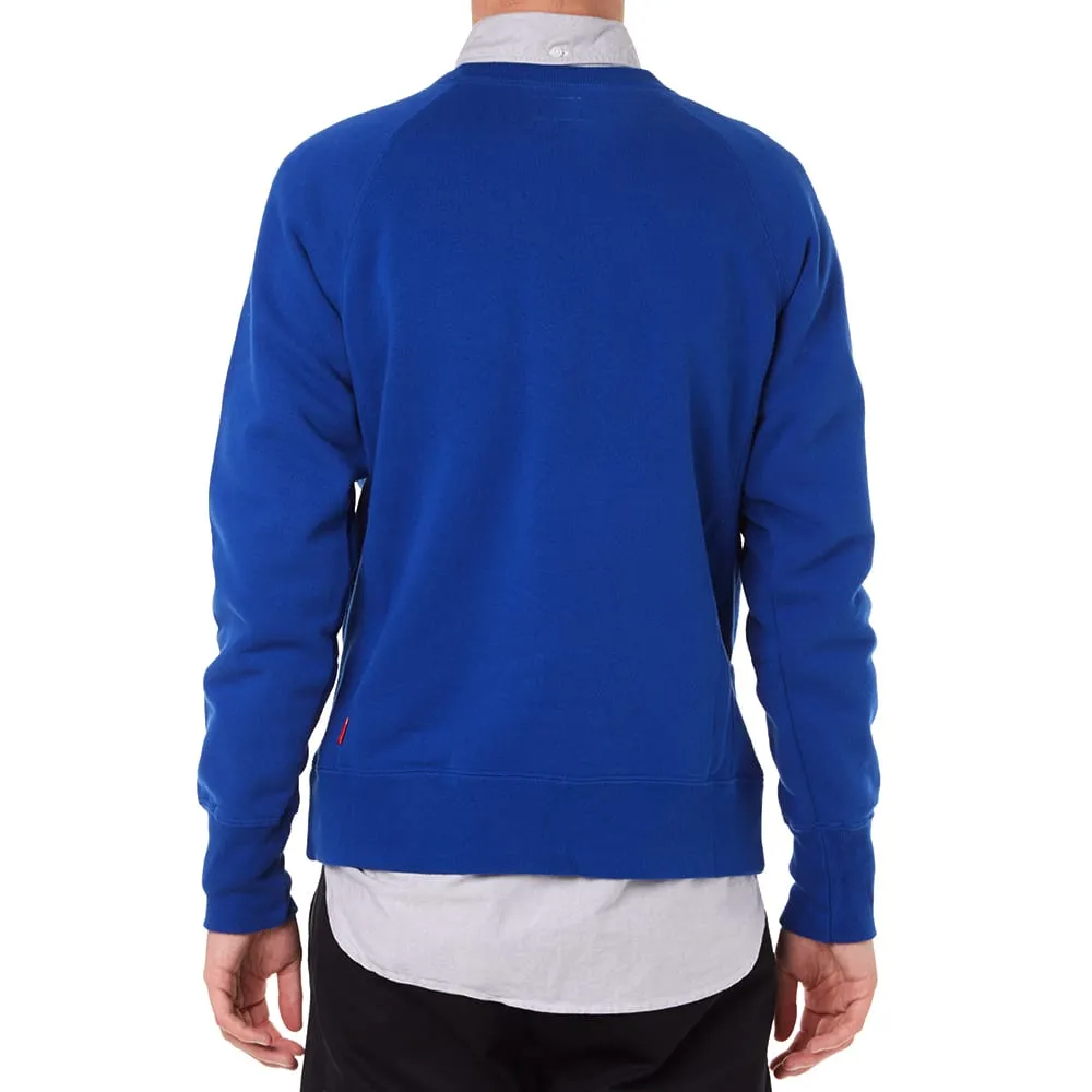 WTAPS Design 03 Cotton Crew Neck SweatBlue