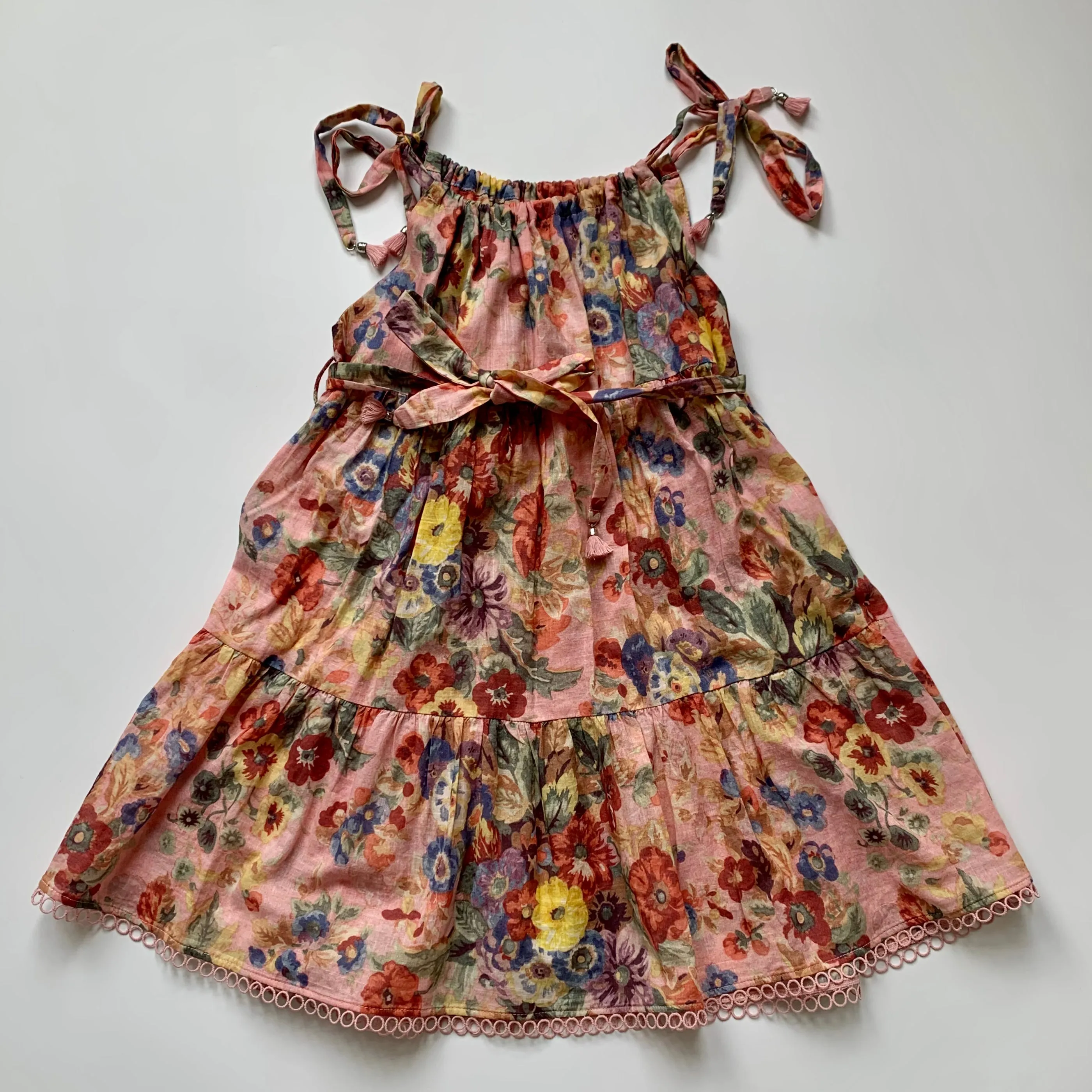 Zimmermann Floral Print Cotton Sundress: 8 Years